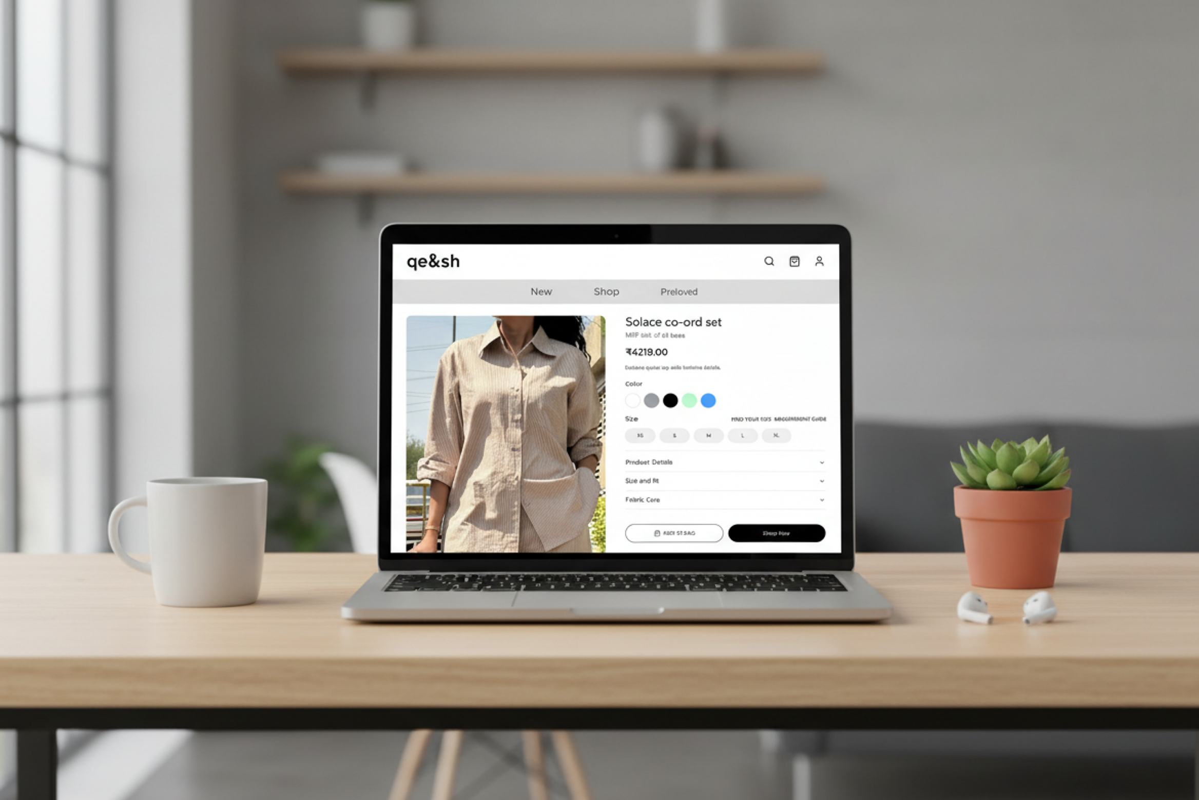 Product page